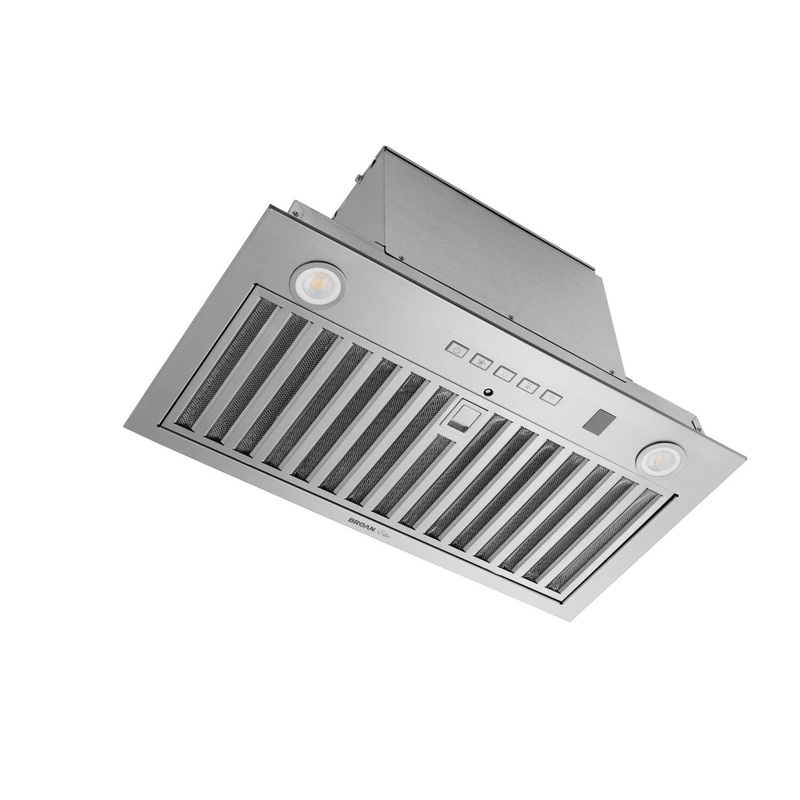 PM600SSV Broan Elite 21-Inch Custom Range Hood Power Pack Insert, w/ Smart Sense, Stainless Steel