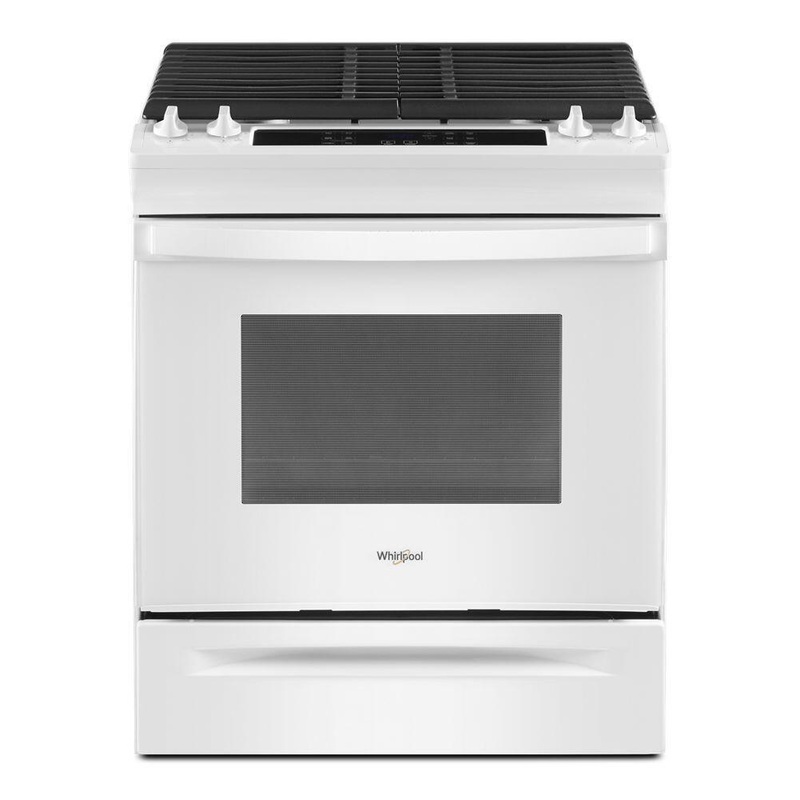 Whirlpool WEG515S0LW 5.0 Cu. Ft. Whirlpool Gas Range With Frozen Bake Technology