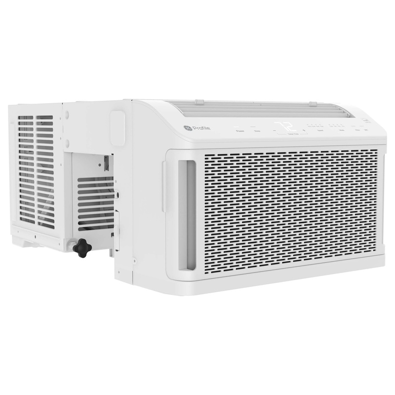 Ge Appliances AHTT08BC Ge Profile Clearview 8,300 Btu Smart Ultra Quiet Window Air Conditioner For Medium Rooms Up To 350 Sq. Ft.