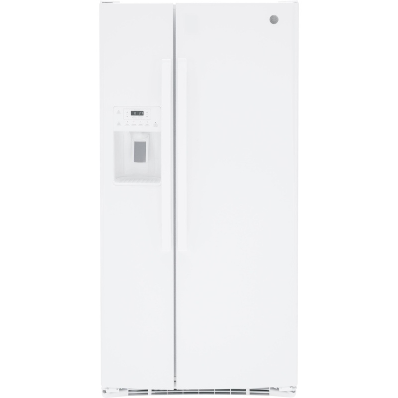 GSS23GGPWW GE 23.0 Cu. Ft. Side-By-Side Refrigerator