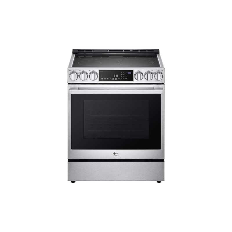 LSES6338F LG STUDIO 6.3 cu. ft. InstaView Electric Slide-in Range with ProBake Convection and Air Fry