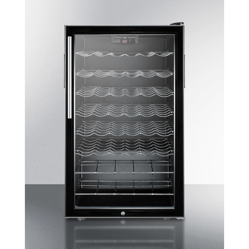 Summit SWC525LBIHV 20″ Wide Built-In Wine Cellar
