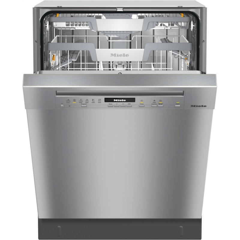 Miele G 7106 SCU XXL CLEAN TOUCH STEEL G 7106 Scu Xxl – Built-Under Dishwasher With 3D Multiflex Tray For Maximum Convenience.