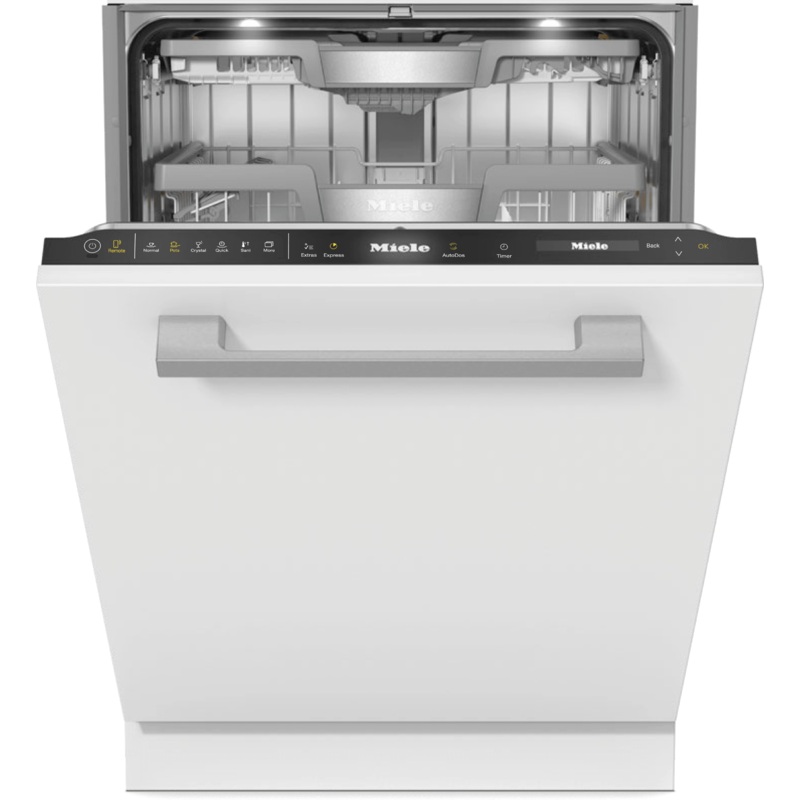 Miele G7766SCVI AUTODOS OBSIDIAN BLACK G 7766 Scvi Autodos – Fully-Integrated, Full-Size Dishwasher With Automatic Dispensing Thanks To Autodos With Integrated Powerdisk.