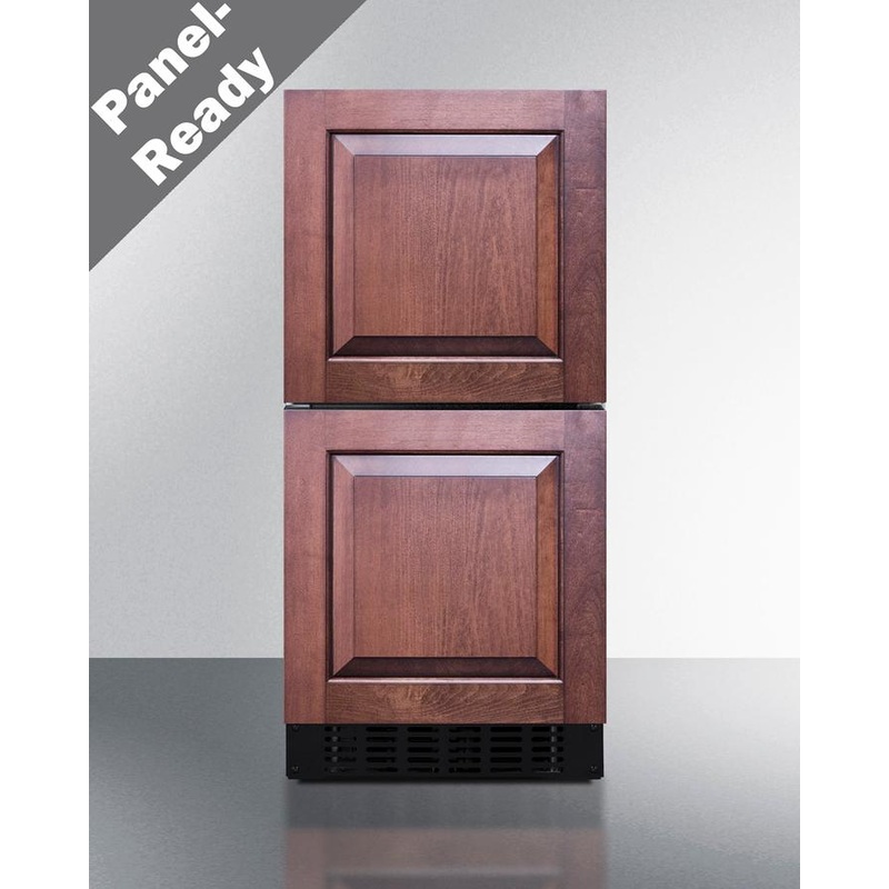 Summit ASDR1524PNR 15″ Wide 2-drawer All-refrigerator, ADA Compliant (panels Not Included)