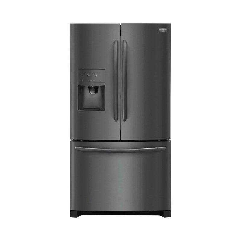 KitchenAid FGHD2368TD 36″ Black Stainless Counter Depth French Door Refrigerator