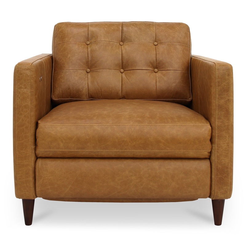 Sophisticated Boucl Power Motion Recliner