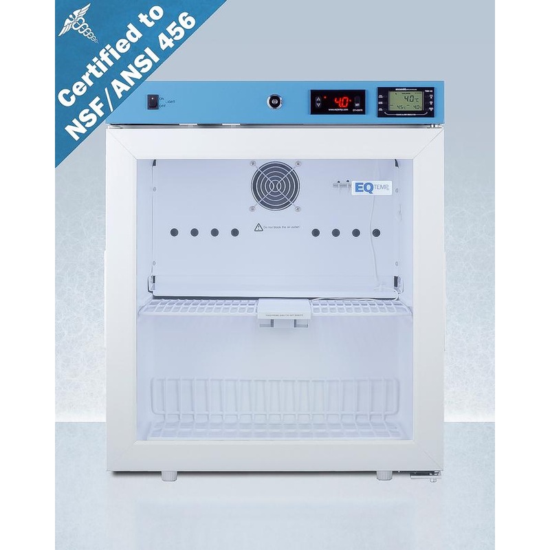 Summit ACR22GNSF456 19″ Wide Compact Healthcare Refrigerator, Certified To Nsf/Ansi 456 Vaccine Storage Standard