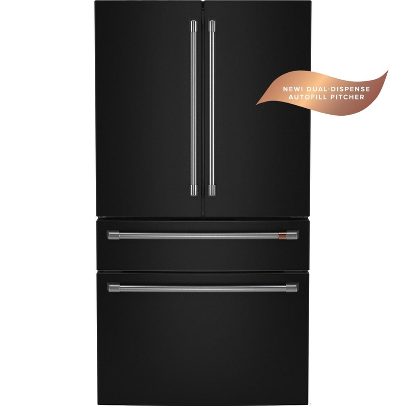 Cafe CJE23DP3WD1 Caf Energy Star 23.2 Cu. Ft. Smart Counter-Depth 4-Door French-Door Refrigerator With Dual-Dispense Autofill Pitcher