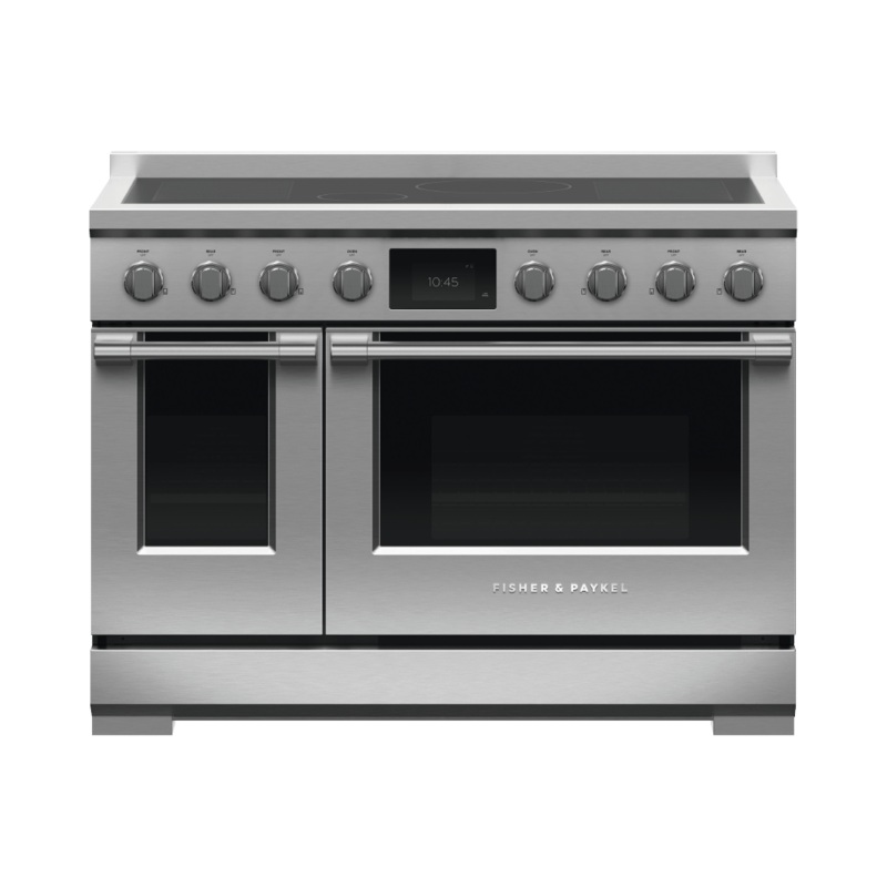 Fisher & Paykel RIV3486 Induction Range, 48″, 6 Zones With Smartzone, Self-Cleaning