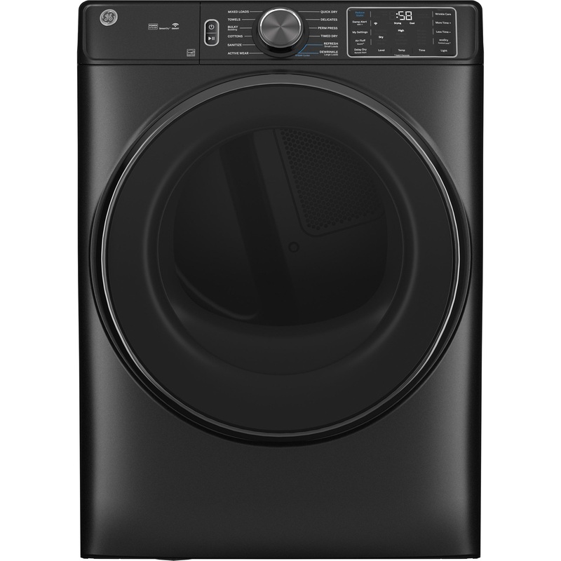 GFD65GSPVDS GE ENERGY STAR 7.8 cu. ft. Capacity Smart Front Load Gas Dryer with Steam and Sanitize Cycle