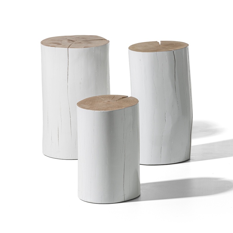 Log Side Table