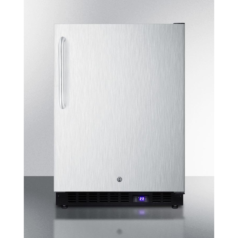 Summit SPFF51OSSSTBIM 24″ Wide Outdoor All-freezer With Icemaker