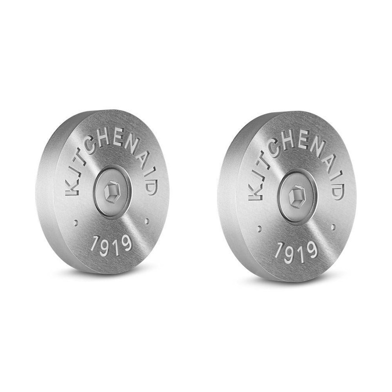 Whirlpool W11368841SI KitchenAid Commercial-Style Range Handle Medallion Kit