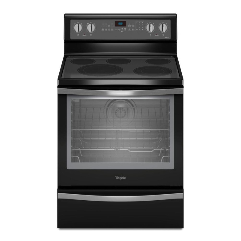 Whirlpool WFE715H0EE 6.4 Cu. Ft. Freestanding Electric Range with Warming Drawer