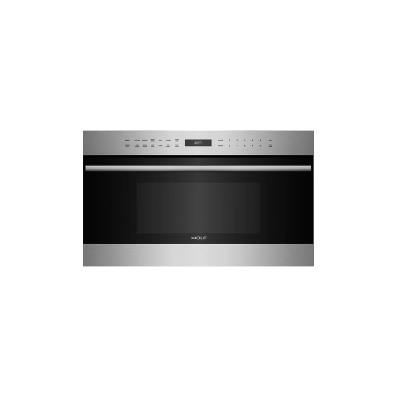 Wolf Certified MDD24TE/S/TH 30″ Stainless Steel Drop-Down Door Microwave Oven