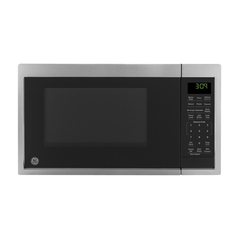 GCST09U1WSS GE 0.9 Cu. Ft. Capacity Smart Countertop Microwave Oven with Scan-To-Cook Technology