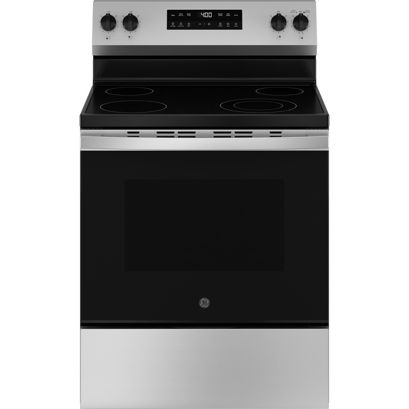 Ge Appliances GRF400PVSS Ge 30″ Free-Standing Electric Range