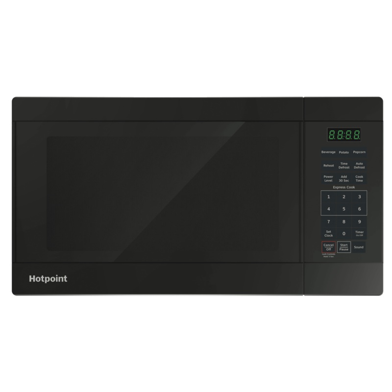 RES1072DTBB Hotpoint 0.7 Cu. Ft. Capacity Countertop Microwave Oven