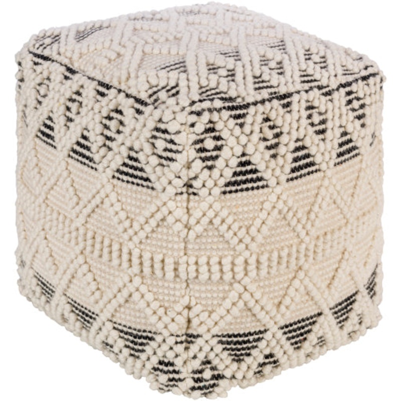 Stylish Home Decor 18 Inch Pouf