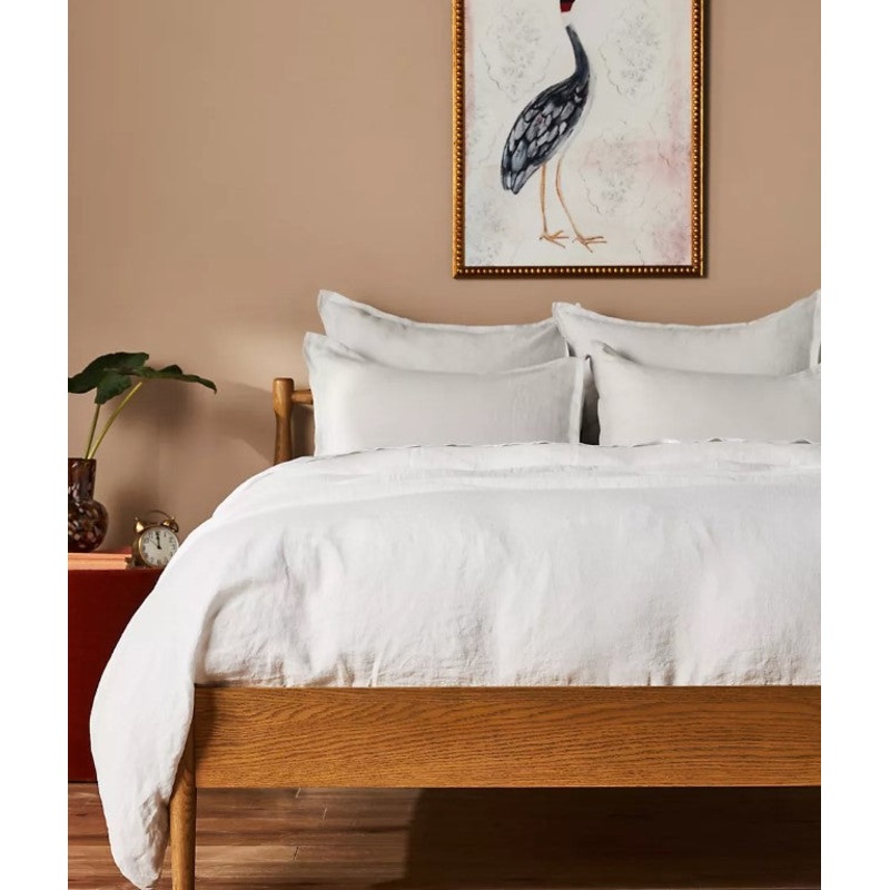 Washed Linen Duvet Cover King