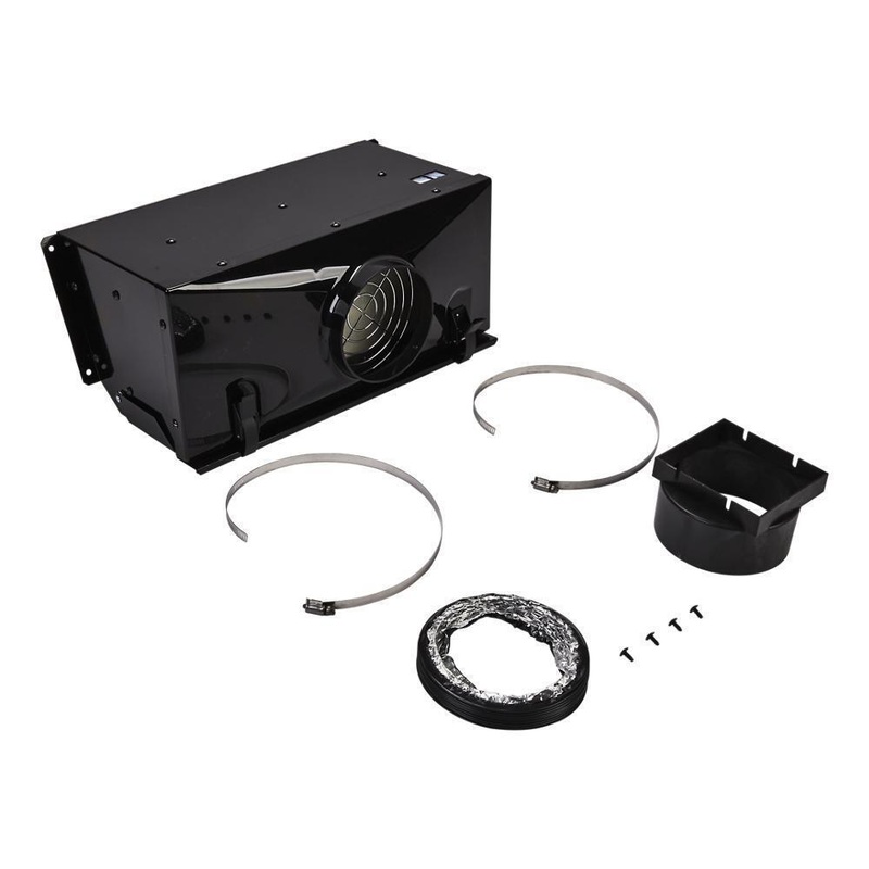 Jennair W10620783 Ductless Downdraft Vent Kit, Black