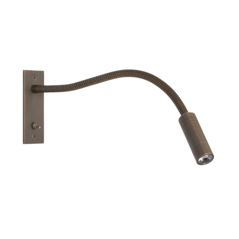 Leo Switched LED Reading Wall Sconce