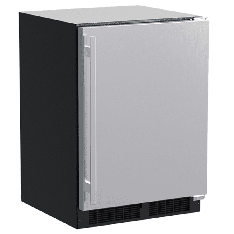 Marvel MLWC324SS01A 24-In Built-In High-Efficiency Single Zone Wine Refrigerator With Display Rack With Door Style – Stainless Steel
